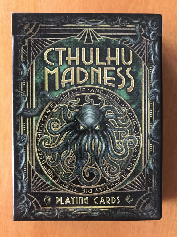 Cthulhu Madness - Grim Joker - Playing Cards Carte da Gioco - Kickstarter - 2024 - Nuovo New 1