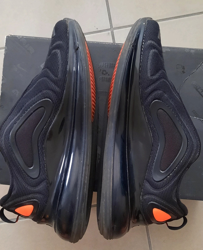 Nike air max 720 noir et orange en bon tat. Taile 43 Vinted