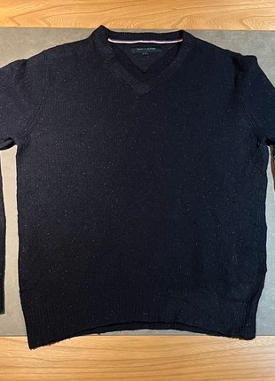 Pull homme Tommy Hilfiger bleu marine, taille L, marque: Tommy Hilfiger, état: Très bon état, taille: L, 15,00 €, 16,45 € Protection acheteurs incluse