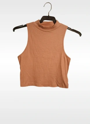 NEW Ribbed Peach Crop Top – Stretchy & Flattering – SHEIN – Size S, brand: Shein, condizioni: Nuovo senza cartellino, taglia: S / IT 40 / EU 36, €3.00, €3.85 include la Protezione acquisti