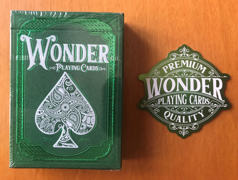 Wonder Emerald - Playing Cards Deck - Carte da Gioco - New Sealed - Nuovo 1