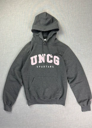 Sweat Hoodie pull à capuche universitaire collège champion UNCG gris foncé taille S, marque: Champion, état: Très bon état, taille: S, 15,00 €, 16,45 € Protection acheteurs incluse