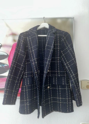 TweedBlazer, brand: Shein, condizioni: Ottime, taglia: M / IT 42 / EU 38, €4.00, €4.90 include la Protezione acquisti