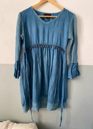 Robe courte bleu, brand: Illusion, condition: Very good, size: S / 36 / 8, €4.00, €4.90 includes Buyer Protection