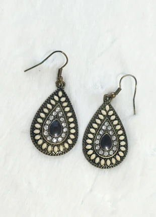 Boucles d'oreilles goutte bohème, marca: Création Française, estado: Muito bom, €3.00, €3.85 inclui Proteção do Comprador