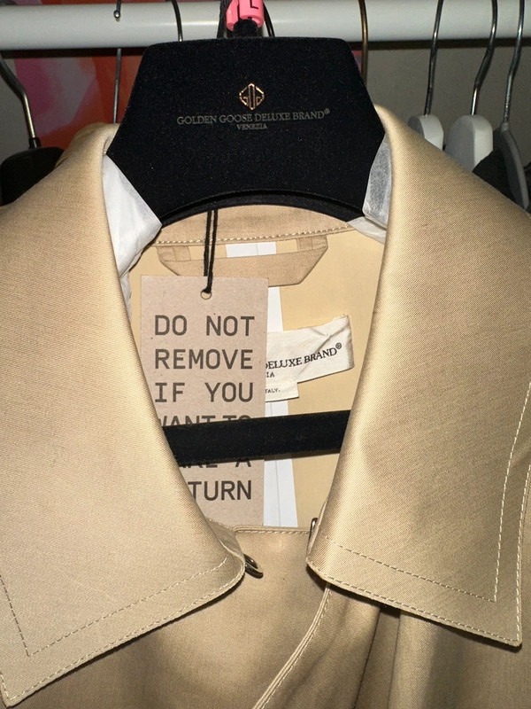 Golden Goose trench coat 2