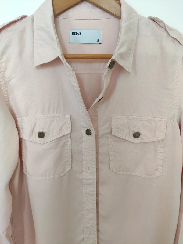Chemise Reiko rose pale