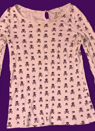 Pink skull long sleeve, brand: Energie, condition: Very good, size: 4 / S, $16.00, $17.50 includes Buyer Protection