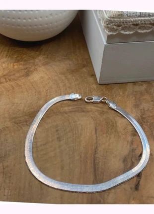 Bracelet maille plate, marca: Argent, estado: Nuevo sin etiquetas, 6,00 €, 7,00 € Protección al comprador Pro incluida