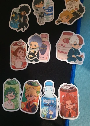 10 stickers bnha, marque: Stickers, état: Très bon état, 1,00 €, 1,75 € Protection acheteurs incluse