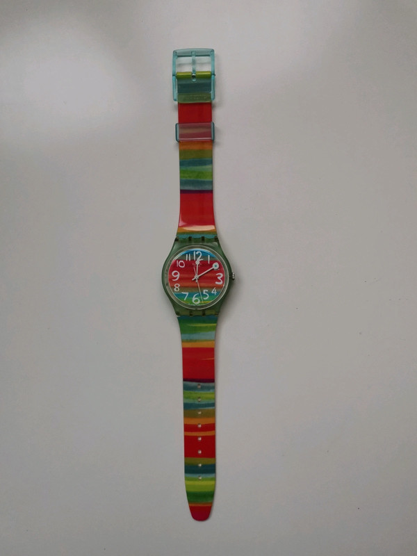 reloj swatch gs124 mujer color the sky original