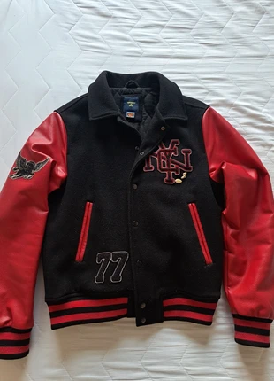 Superdry Bomber Varsity College Jacket Red, brand: Superdry, condition: Very good, size: L, €30.00, €32.20 includes Buyer Protection
