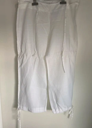 Pantalon lin blanc, brand: Xanaka, condition: Good, size: XL / 42 / 14, €3.00, €3.85 includes Buyer Protection