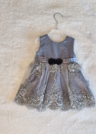 Robe en tulle et broderie argentée 12-18 mois👗, estado: Muito bom, tamanho: 12-18 meses / 80 cm, €11.00, €12.25 inclui Proteção do Comprador