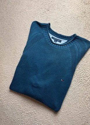 Pull Tommy Hilfiger Bleu Taille XL Homme, marke: Tommy Hilfiger, zustand: Sehr gut, größe: XL, 22,00 €, 23,80 € beinhaltet Vinted-Käuferschutz Pro