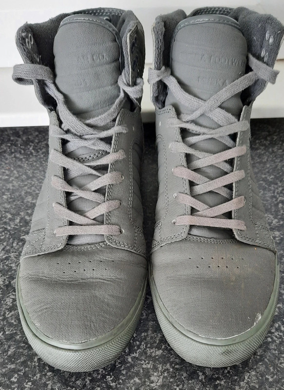 Supra gray sale high tops