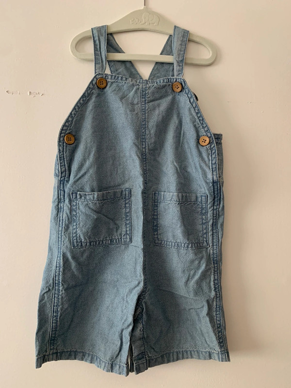 Light jean romper 1