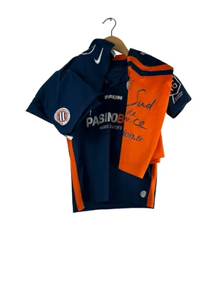 Lot Maillots Montpellier, marca: Nike, estado: Muito bom, tamanho: 12 anos / 152 cm, €10.00, €11.20 inclui Proteção do Comprador Pro