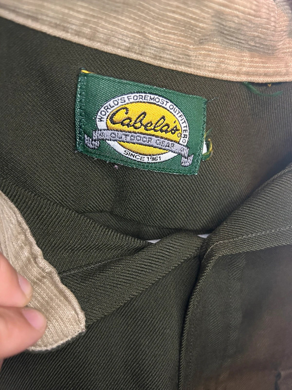 Cabela’s Green Button Down Shirt 3