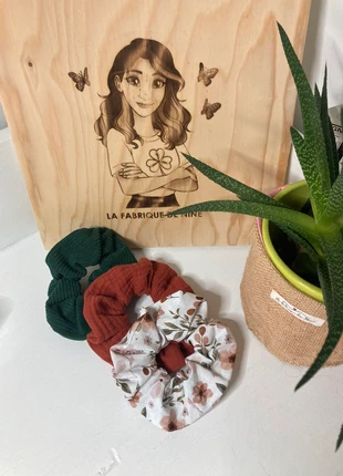 Lot 3 chouchous couleurs automnales, estado: Muy bueno, 10,00 €, 11,20 € Protección al comprador incluida