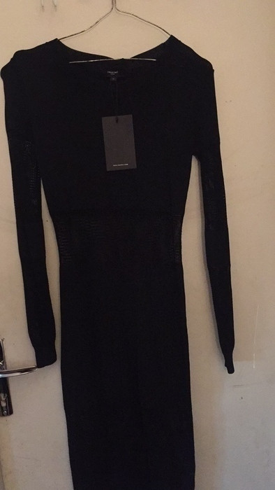 robe noir longue 1