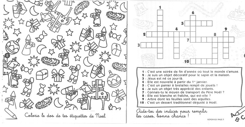 Livret de Jeux - Activités de Noël pour les Tout-Petits - Junior Loisirs 2