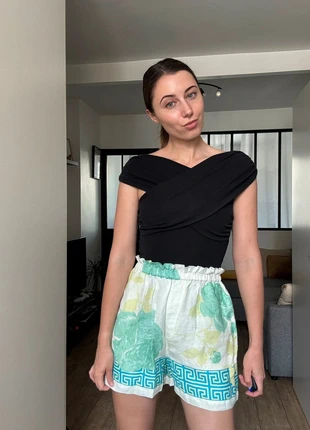 Short Tressé "Solaria" imprimé floral taille 38, marke: Tresse, zustand: Neu, mit Etikett, größe: M / 38 / 10, 65,00 €, 68,95 € inklusive Vinted-Käuferschutz