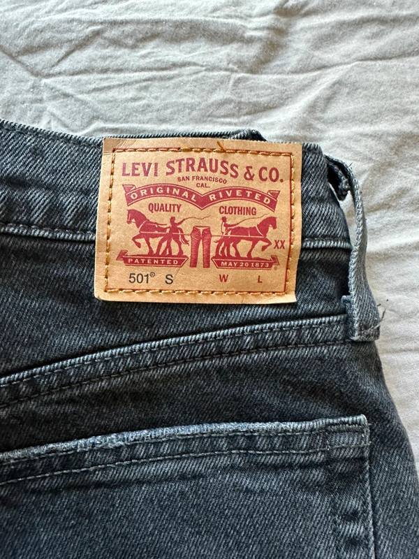 Levi’s 501 skinny jeans black 3