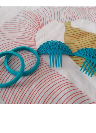 Peinecillos de flamenca color aguamarina , merk: Flamenca, staat: Heel goed, € 3,00, € 3,85 inclusief Kopersbescherming