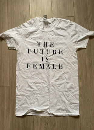 The future is female white top, condition: Good, size: S / 8, £1.00, £1.75 includes Buyer Protection