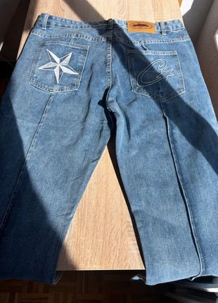 Corteiz Blue  Straight Denim Jeans Vaqueros M, merk: Corteiz, staat: Heel goed, maat: M, € 52,95, € 56,30 inclusief Kopersbescherming