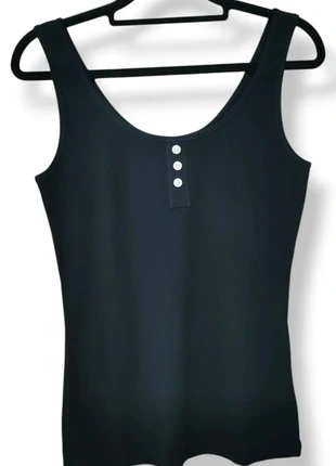 Básico Esencial Top Negro de Tirantes Bench. Talla 38/40 🖤, marca: Bench, estado: Muito bom, tamanho: M / 38 / 10, €6.00, €7.00 inclui Proteção do Comprador Pro