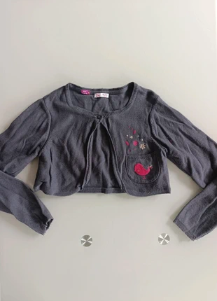 Gilet court oiseau, marke: Du Pareil au Même, zustand: Gut, größe: 10 Jahre / 140, 2,00 €, 2,80 € inklusive Vinted-Käuferschutz