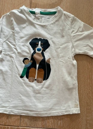 Teeshirt manches longues, merk: Obaïbi, staat: Heel goed, maat: 6-9 maanden / 68 cm, € 2,00, € 2,80 inclusief Kopersbescherming