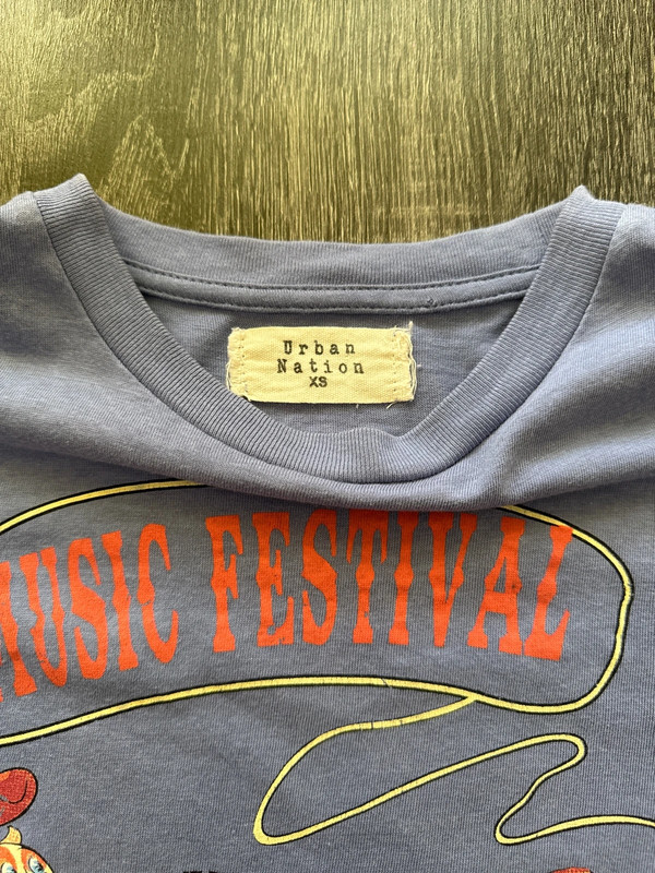 Lavender music festival trendy aesthetic baby tee!! 2