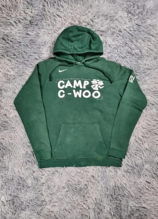 Sweat à capuche vintage "Camp C-Woo" Nike University Graphic USA Sportswear Oversized 90’s 00’s, marke: Nike, zustand: Gut, größe: M, 10,00 €, 11,20 € beinhaltet Vinted-Käuferschutz Pro