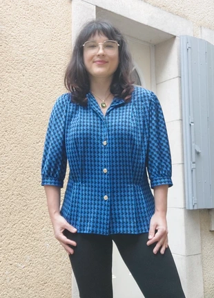 Magnifique blouse Vintage pour taille L, marca: Vintage, estado: Muy bueno, tamaño: L / 40 / 12, 18,00 €, 19,60 € Protección al comprador Pro incluida
