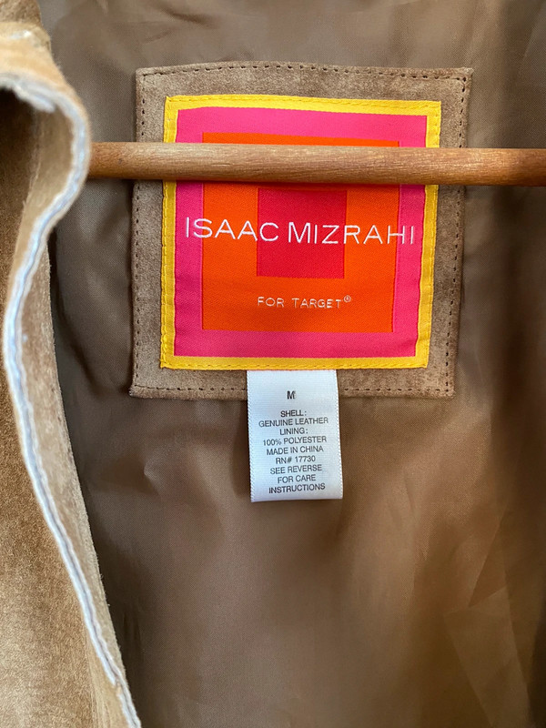 Genuine leather jacket Isaac Mizrahi 2