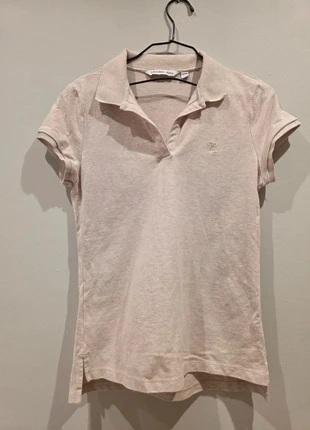Polo beige Calvin Klein Jeans, brand: Calvin Klein, condizioni: Ottime, taglia: XS / IT 38 / EU 34, €14.00, €15.40 include la Protezione acquisti