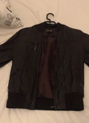 Blouson cuir, merk: Please, staat: Veelgebruikt, maat: S / 36 / 8, € 5,00, € 5,95 inclusief Kopersbescherming