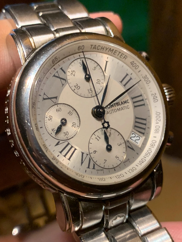 Montblanc Automatic Meisterstuck 4810 501 Chronograph 25 Jewels Automatic