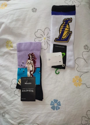 2 Paar Sokken, condizioni: Nuovo con cartellino, taglia: Taglia unica, €4.00, €4.90 include la Protezione acquisti