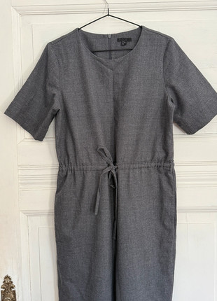COS Jumpsuit – Grau Melange, Gr. 38, 96 % Wolle, Bindegürtel, top Zustand, marque: COS, état: Très bon état, taille: M / 38 / 10, 50,00 €, 53,20 € Protection acheteurs incluse
