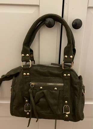 Sac à main kaki, merk: pas de marque, staat: Heel goed, € 10,00, € 11,20 inclusief Kopersbescherming