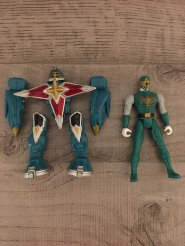 Power Rangers Ninja Storm Ranger vert Zord