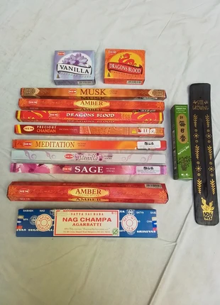 Lot de 158 encens + 1 porte encens HEM, brand: HEM, condition: New with tags, €7.00, €8.05 includes Buyer Protection