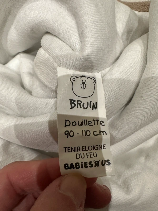 Gigoteuse velour girafe 12-36 mois - photo numéro 4