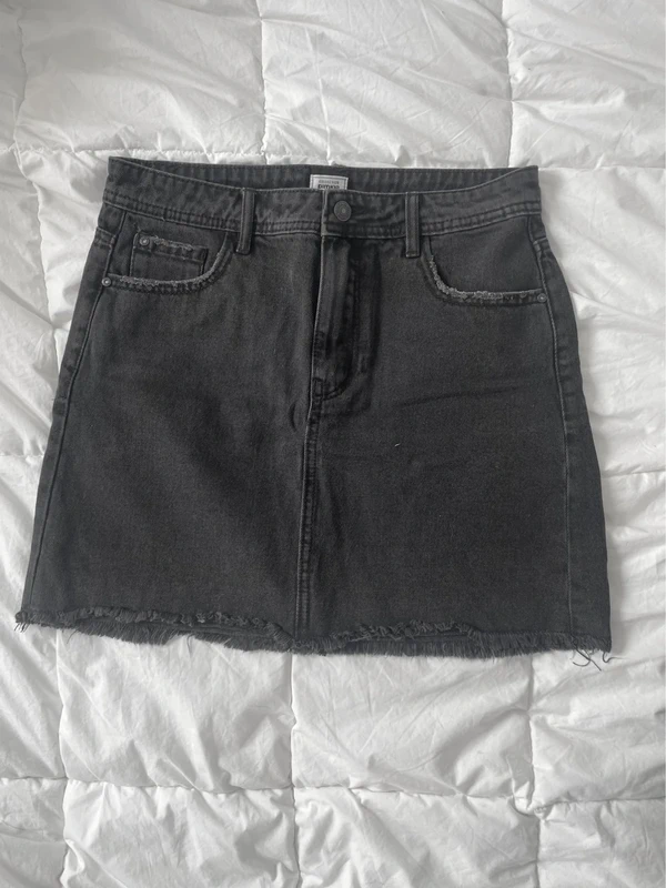 Jupe en jean noir