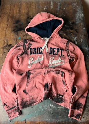 Hoodie zipper Opium y2k style emocore grunge 2000’s, marca: Opium, estado: Bom, tamanho: S, €27.00, €29.05 inclui Proteção do Comprador