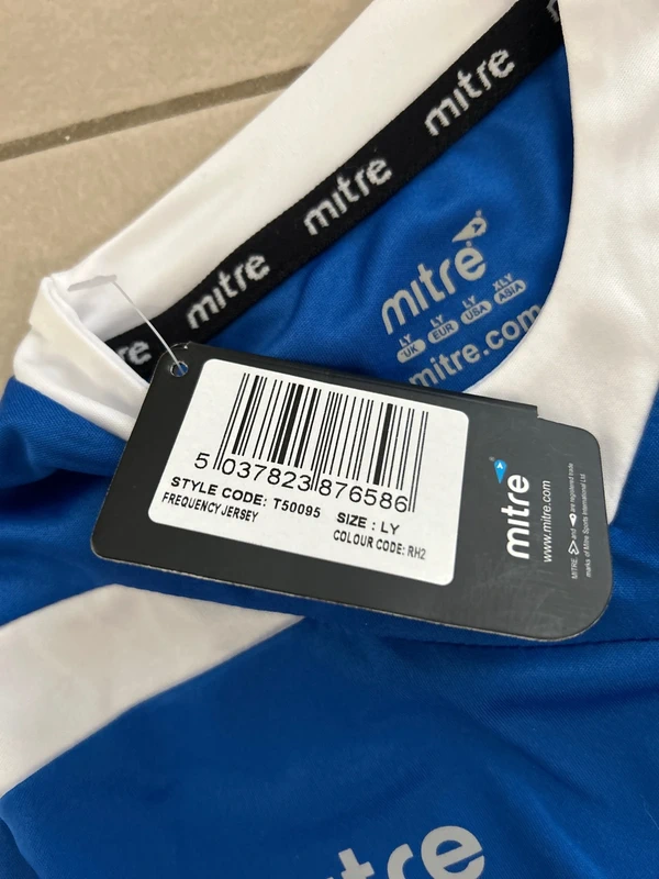 Maillot de football enfant mitre 10-12 ans neuf et étiqueté - photo numéro 4